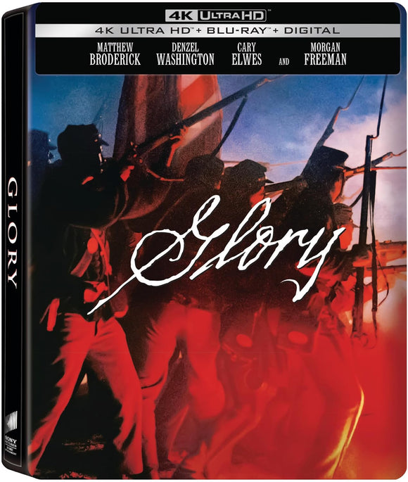 Glory (Limtied Edition Steelbook 4K UHD/BLU-RAY Combo) Coming to Our Shelves June 2024