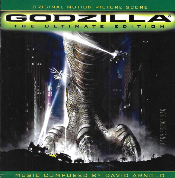 David Arnold: Godzilla: The Ultimate Edition: Original Motion Picture Soundtrack (CD) Pre-Order March 1/24 Release Date April 9/24