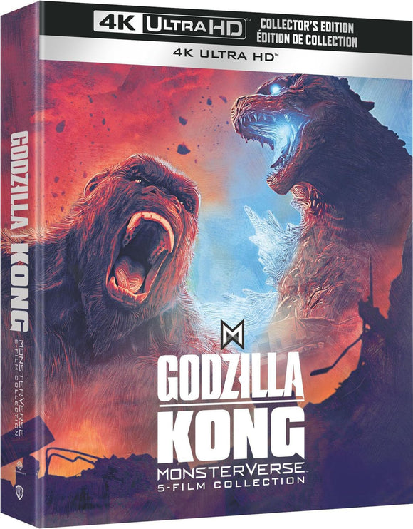 Godzilla X Kong: The New Empire 5-Film Collection (4K UHD) Pre-Order April 30/24 Release Date June 11/24