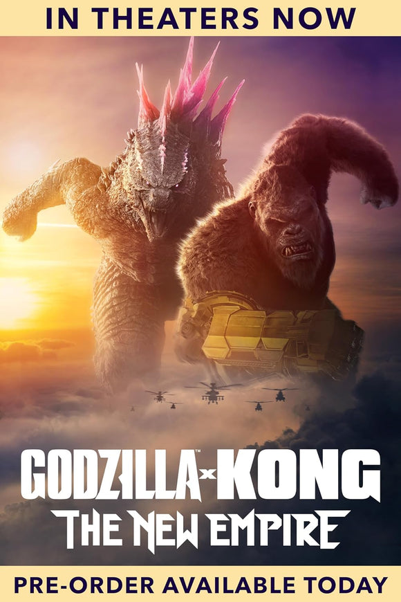 Godzilla X Kong: The New Empire (BLU-RAY) Pre-Order April 30/24 Release Date TBD