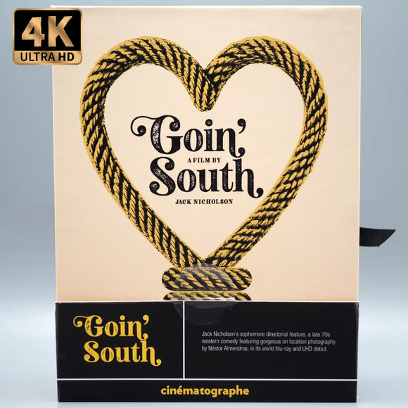 Goin' South (Limited Edition Slipcase 4K UHD/BLU-RAY Combo) Pre-Order by March 15/24 to receive a month earlier than release date. Release Date April 30/24