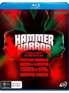 Hammer Horror: Four Gothic Horror Films (BLU-RAY) Release Date October 1/24