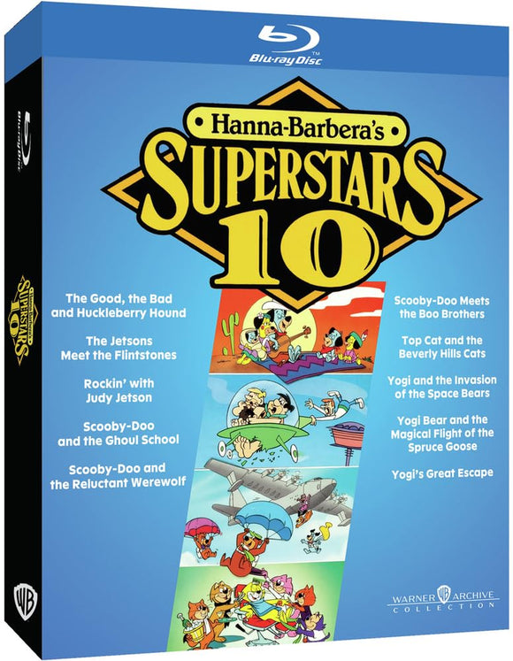 Hanna-Barbera Superstars 10: The Complete Film Collection (BLU-RAY)