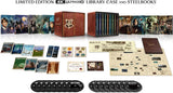 Harry Potter: Complete 8 Film Collection (UK Import 25th Anniversary Limited Edition Library Case SteelBook 4K UHD/BLU-RAY) Release Date October 6/26