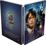 Harry Potter: Complete 8 Film Collection (UK Import 25th Anniversary Limited Edition Library Case SteelBook 4K UHD/BLU-RAY) Release Date October 6/26