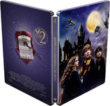 Harry Potter: Complete 8 Film Collection (UK Import 25th Anniversary Limited Edition Library Case SteelBook 4K UHD/BLU-RAY) Release Date October 6/26