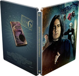 Harry Potter: Complete 8 Film Collection (UK Import 25th Anniversary Limited Edition Library Case SteelBook 4K UHD/BLU-RAY) Release Date October 6/26
