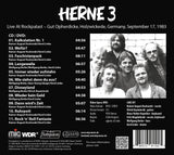 Herne 3: Live At Rockpalast 1983 (DVD/CD Combo) Pre-Order Deadline July 31/26 Release Date September 8/26