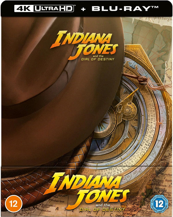 Indiana Jones And The Dial Of Destiny (Steelbook 4K UHD/BLU-RAY Combo)