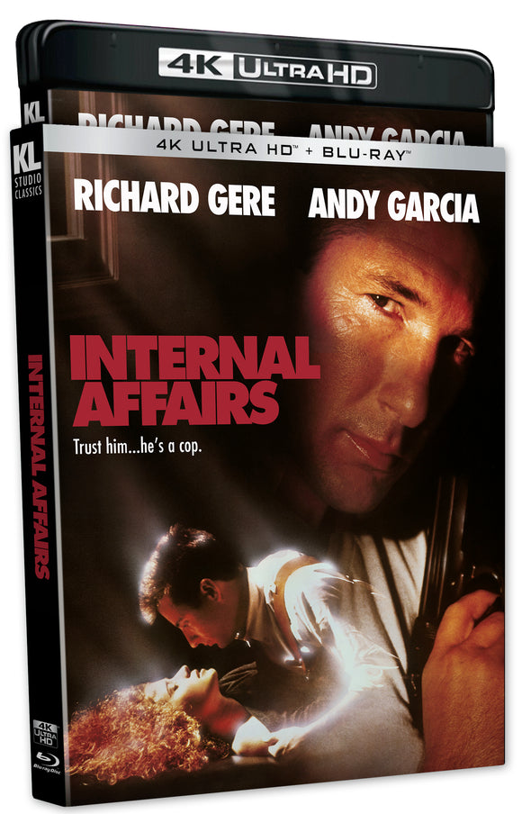 Internal Affairs (4K UHD/BLU-RAY Combo) Pre-Order Deadline November 5/24 Coming to Our Shelves January 14/24