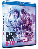 In The Line Of Duty I-IV (BLU-RAY) Pre-Order Deadline June 9/26 Coming to Our Shelves July 2026