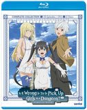 Is It Wrong to Try to Pick Up Girls in a Dungeon!?: Season 1 + OVA (US Import BLU-RAY) Release Date October 20/26