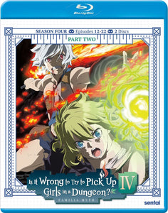 Is It Wrong To Try To Pick Up Girls In A Dungeon?: Season 4: Part 2 (BLU-RAY)