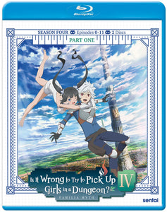 Is It Wrong To Try To Pick Up Girls In A Dungeon? Season 4 Part 1 (BLU-RAY) Release November 21/23