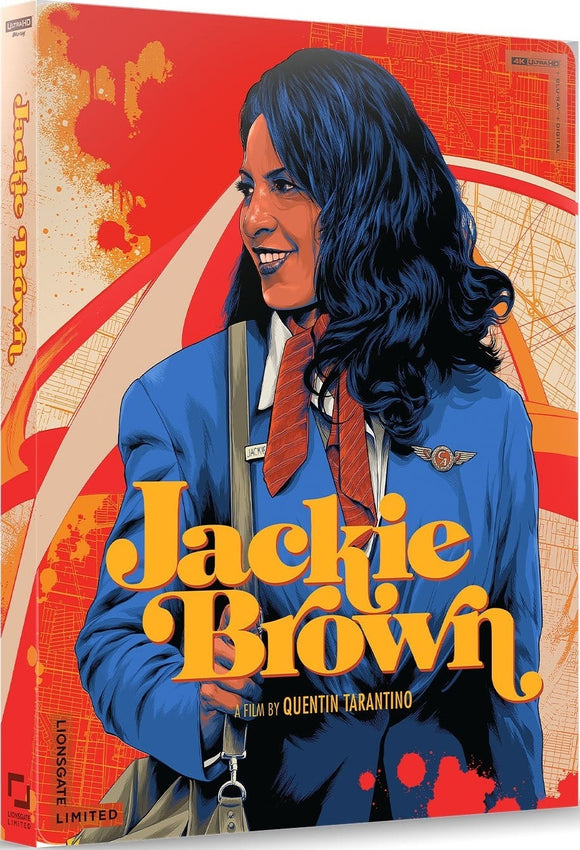 Jackie Brown (UK Import Limited Edition Steelbook 4K-UHD/Region B BLU-RAY Combo) Coming to Our Shelves April 2025