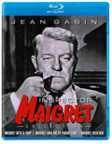 Jean Gabin as Inspector Maigret (Maigret Sets a Trap | Maigret and the St. Fiacre Case | Maigret Sees Red)  (BLU-RAY) Pre-Order Deadline May 5/26 Coming to Our Shelves June 2026