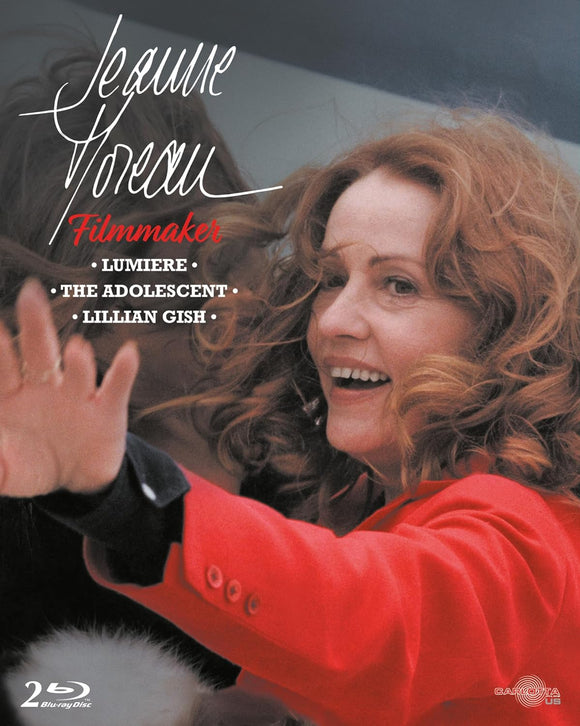 Jeanne Moreau, Filmmaker: Lumiere / The Adolescent / Lillian Gish (BLU-RAY) Pre-Order January 16/24 Coming to Our Shelves March 2024