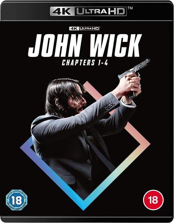 John Wick: Chapters 1-4 (UK Import 4K UHD)