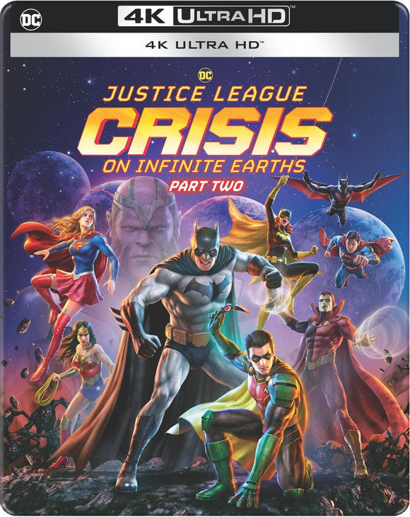 Justice League: Crisis On Infinite Earths Part Two (4K UHD) Pre-Order March 8/24 Release Date TBD