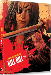 Kill Bill Vol. 2 (UK Import Limited Edition Steelbook 4K-UHD/Region B BLU-RAY Combo) Coming to Our Shelves April 2025