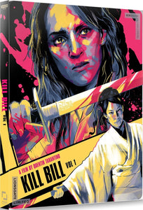 Kill Bill Vol. 1 (UK Import Limited Edition Steelbook 4K-UHD/Region B BLU-RAY Combo) Coming to Our Shelves April 2025