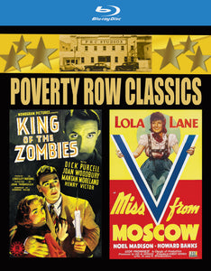 Poverty Row Classics Double Feature (King Of The Zombies & Miss V From Moscow) (BLU-RAY/DVD Combo) Pre-Order Deadline December 17/24 Coming to Our Shelves January 21/25