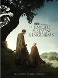 DVD cover of 'A Knight of the Seven Kingdoms' with two characters walking under a tree.