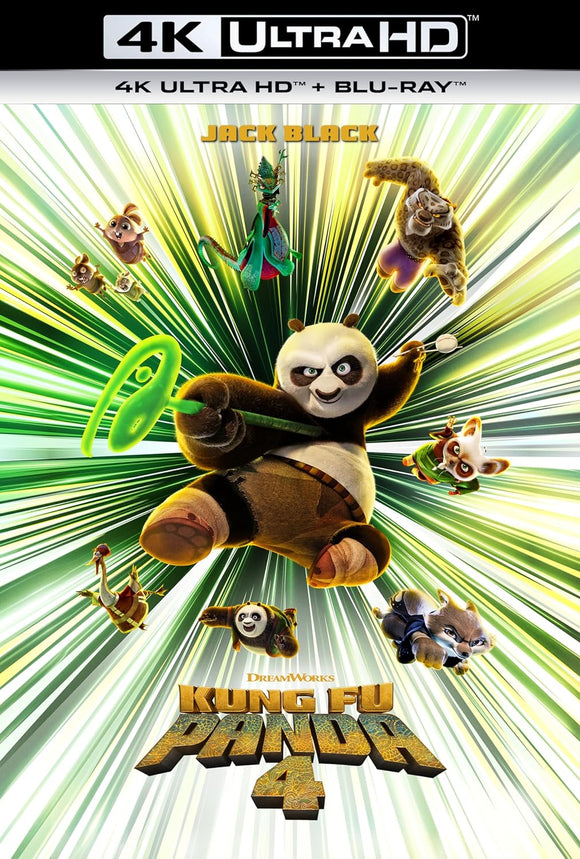 Kung Fu Panda 4 (4K UHD) Pre-Order April 12/24 Release Date TBD