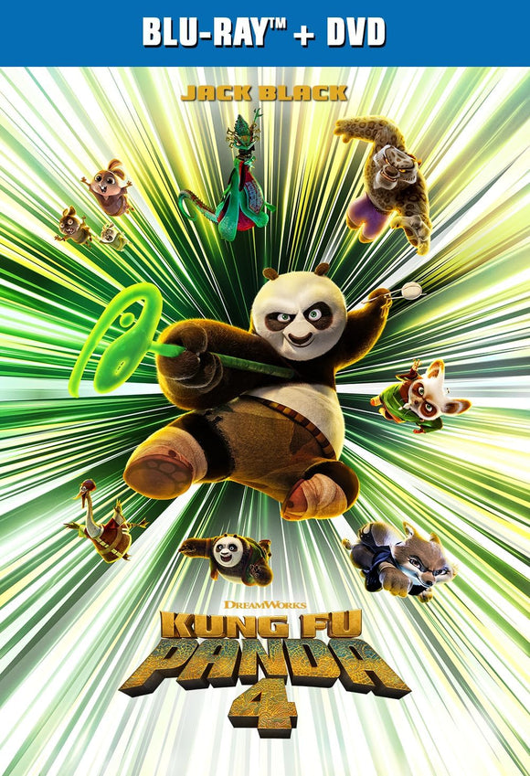 Kung Fu Panda 4 (BLU-RAY/DVD Combo) Pre-Order April 12/24 Release Date TBD