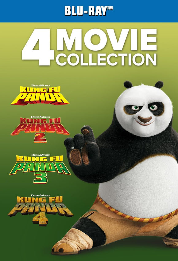 Kung Fu Panda: 4 Movie Collection (BLU-RAY) Pre-Order March 29/24 Release Date TBD