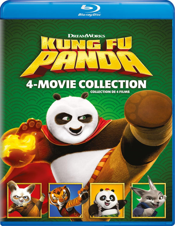 Kung Fu Panda: 4 Movie Collection (BLU-RAY)