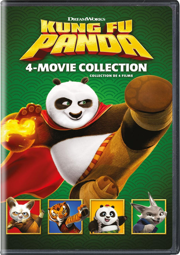 Kung Fu Panda: 4 Movie Collection (DVD)