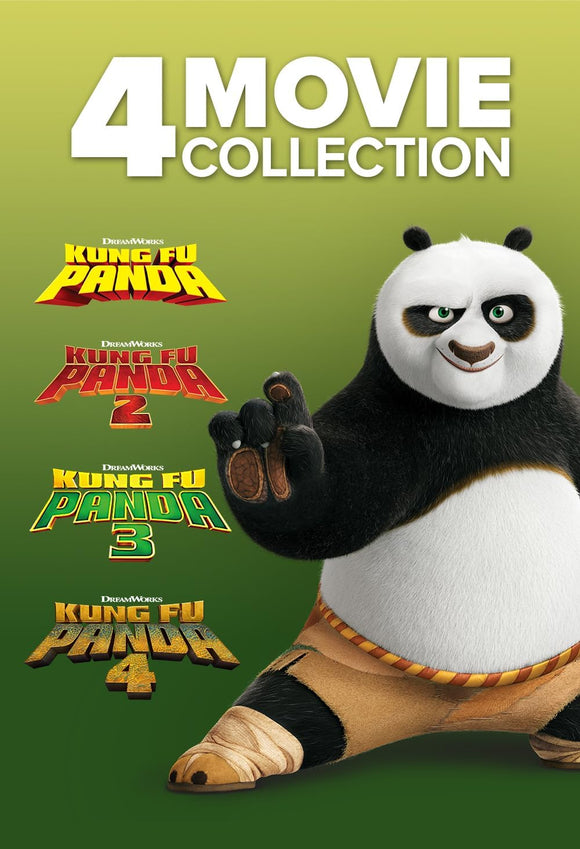 Kung Fu Panda: 4 Movie Collection (DVD) Pre-Order April 12/24 Release Date TBD