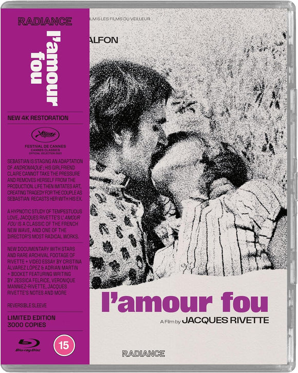 L'amour Fou (Limited Edition BLU-RAY) Pre-Order April 2/24 Coming to Our Shelves Early May 2024