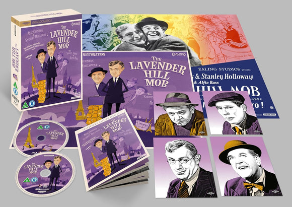 Lavender Hill Mob, The (Limited Collector's Edition 4K UHD/Region B BLU-RAY Combo) Coming to Our Shelves April 2024