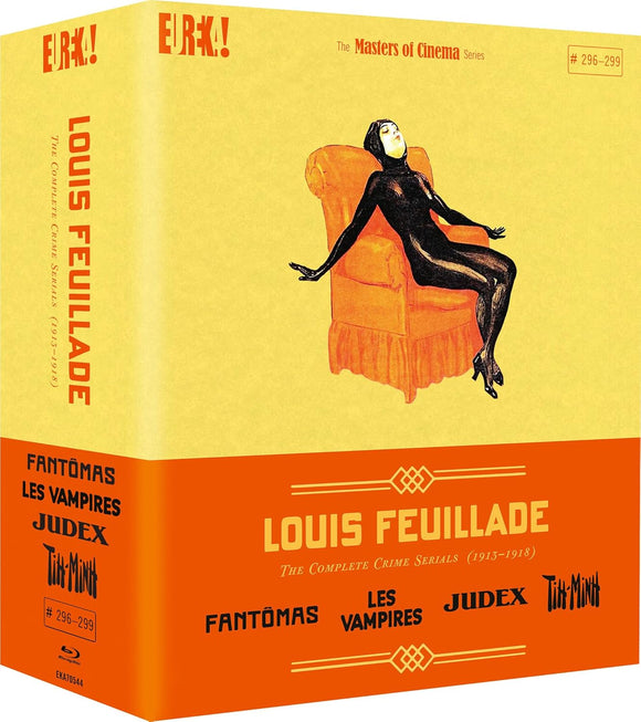 Louis Feuillade : The Complete Crime Serials (1913-1918) (UK Import Limited Edition Region B BLU-RAY)