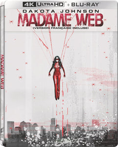 Madame Web (Limited Edition Steelbook 4K UHD/BLU-RAY Combo) Pre-Order March 26/24 Release Date April 30/24