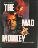 Blu-Ray Slipcover of 'The Mad Monkey' featuring a portrait and text on a black background