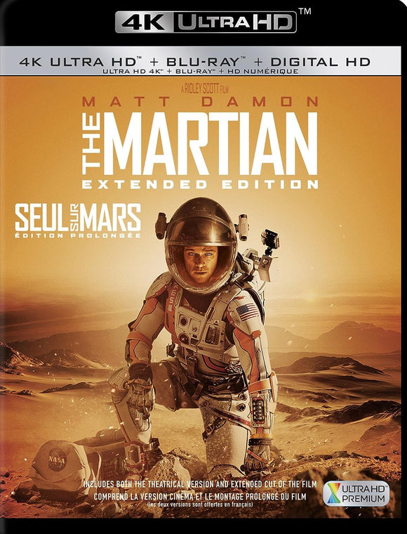 Martian, The: Extended Edition (4K UHD/BLU-RAY Combo)