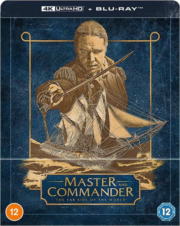 Master and Commander: The Far Side of the World (UK Import Limited Edition Steelbook 4K UHD/BLU-RAY Combo)