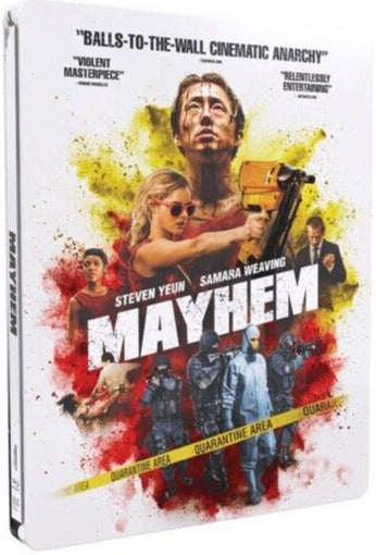 Mayhem (Limited Edition Steelbook 4K UHD/BLU-RAY Combo) Release Date March 19/24