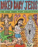 Blu-Ray Slipcover of 'Baked Baby Jesus' with colorful illustrations and text on a white background