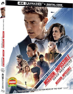 Mission: Impossible: Dead Reckoning - Part 1 (4K UHD) Coming to Our Shelves October 31/23