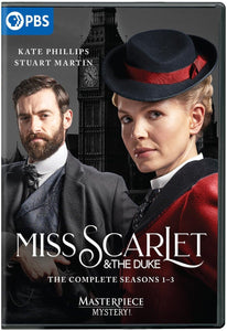 Miss Scarlet And The Duke: Seasons 1-3 (DVD) Release October 10/23