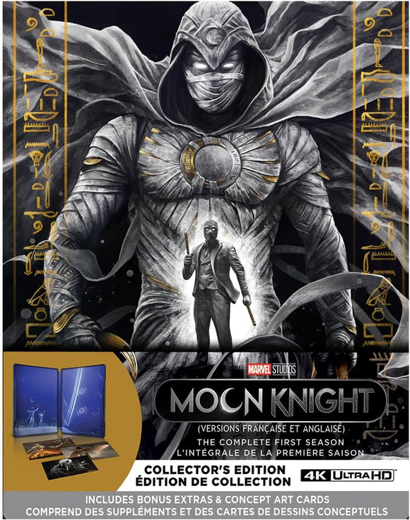 Moon Knight: Season 1 (Steelbook 4K UHD) Pre-order March 15/24 Coming to Our Shelves April 30/24