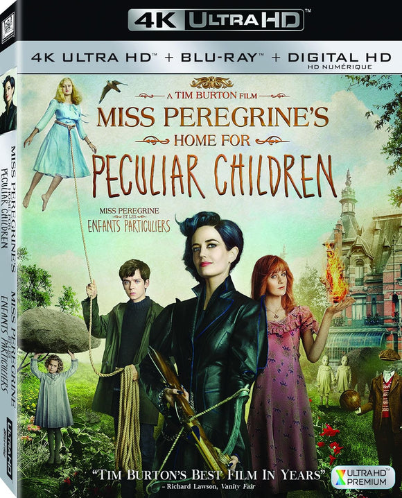 Miss Peregrine's Home For Peculiar Children (Previously Owned 4K UHD + BLURAY Combo)