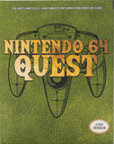 Blu-ray slipcover of 'Nintendo 64 Quest' with green background and gold text.