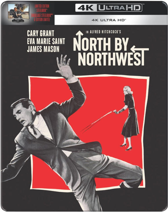 North By Northwest (Limited Edition Steelbook 4K UHD/BLU-RAY Combo)