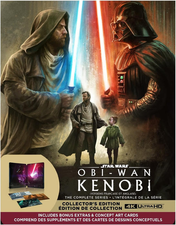 Obi-Wan Kenobi: The Complete Series (Steelbook 4K UHD) Pre-order March 15/24 Coming to Our Shelves April 30/24