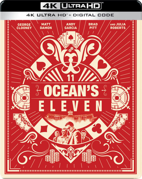 Ocean's Eleven (Limited Edition Steelbook 4K UHD) Coming to Our Shelves May 2024